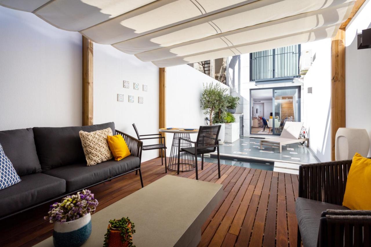 Stupendo- Two Rooms, Patio With Refreshing Pond-Center-Air Conditioning-Free Park Lisboa Eksteriør bilde