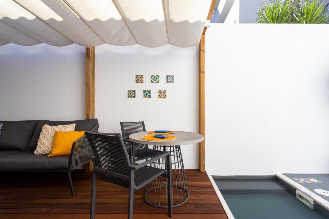 Stupendo- Two Rooms, Patio With Refreshing Pond-Center-Air Conditioning-Free Park Lisboa Eksteriør bilde